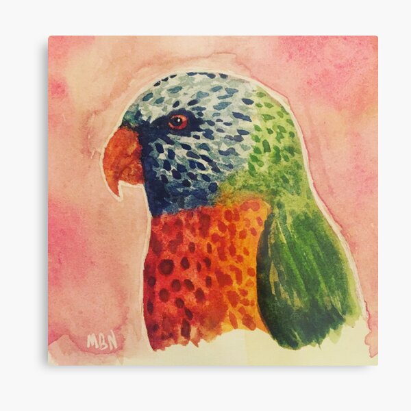 Item preview, Lorikeet Watercolor designed and sold by ActualDisaster.