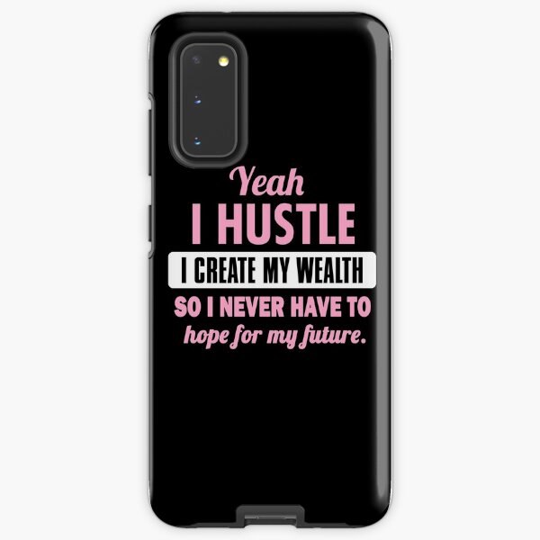 Wealth Hustle - Pink Samsung Galaxy Tough Case