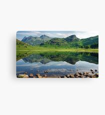 Blea Tarn ..A July Scene.. Canvas Print