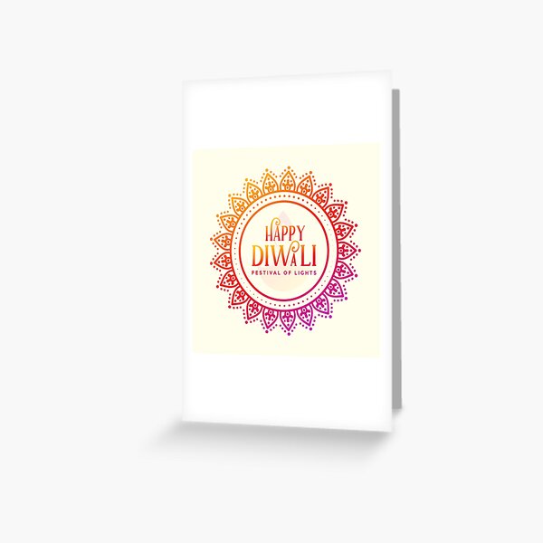 Happy Diwali 2 Greeting Card
