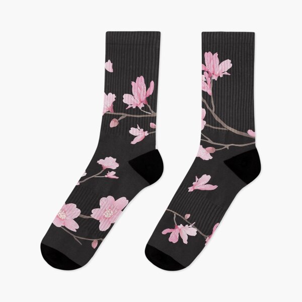 Aperçu de l'œuvre Fleur de cerisier - Noir créée et vendue par designenrich.