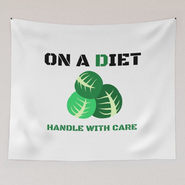 Item preview, Brussel Sprouts 1 - on a diet - handle with care designed and sold by forestopasta.