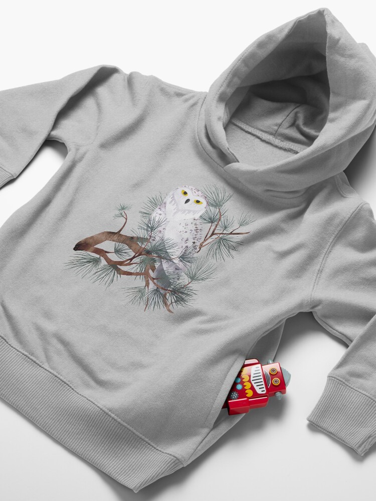 Alternate view of Snowy Toddler Pullover Hoodie