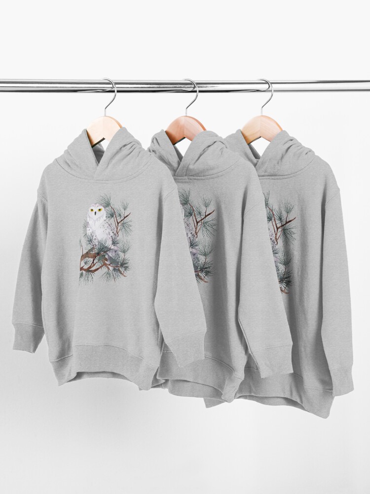 Alternate view of Snowy Toddler Pullover Hoodie