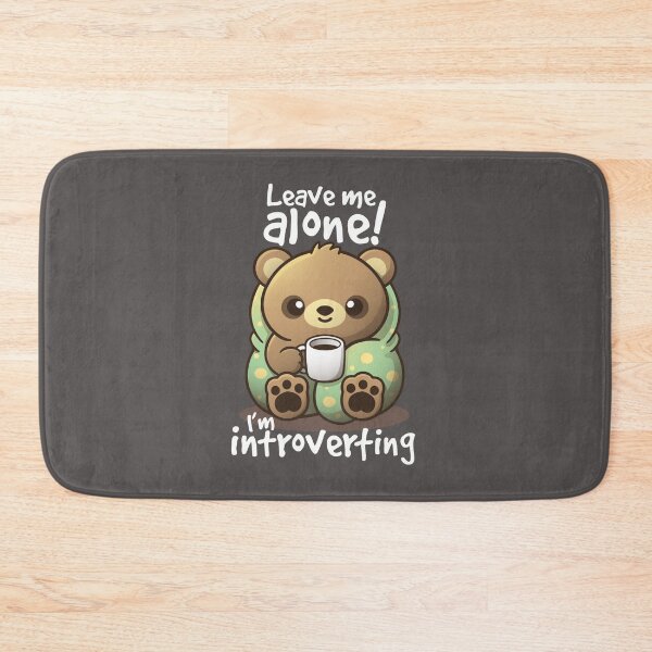 Item preview, introvert bear designed and sold by NemiMakeit.