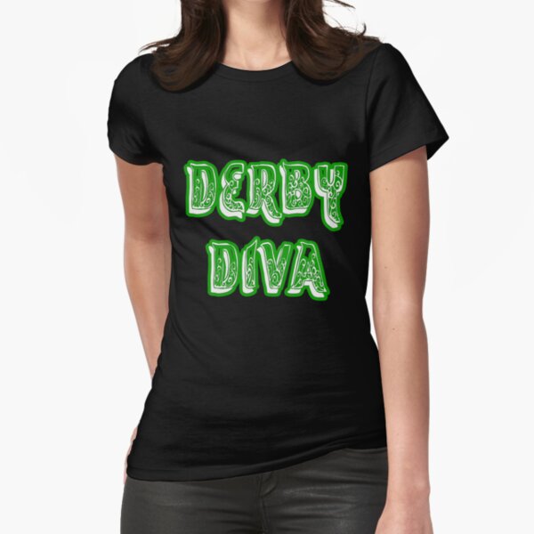 Derby Diva Fitted T-Shirt