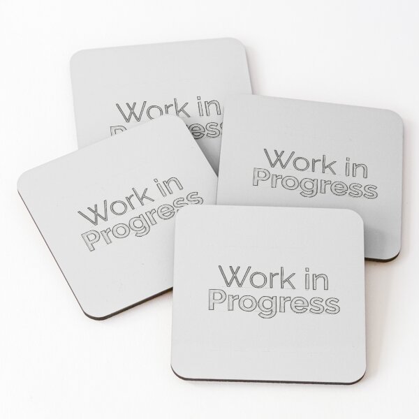 Item preview, Work In Progress designed and sold by Unspirations.