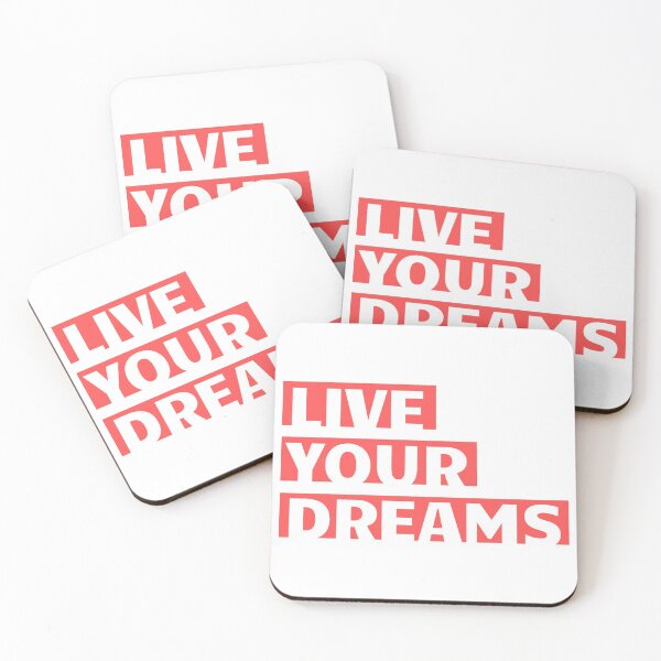 Item preview, LIVE YOUR DREAMS - INSPIRATIONAL WORDS designed and sold by husicn87.
