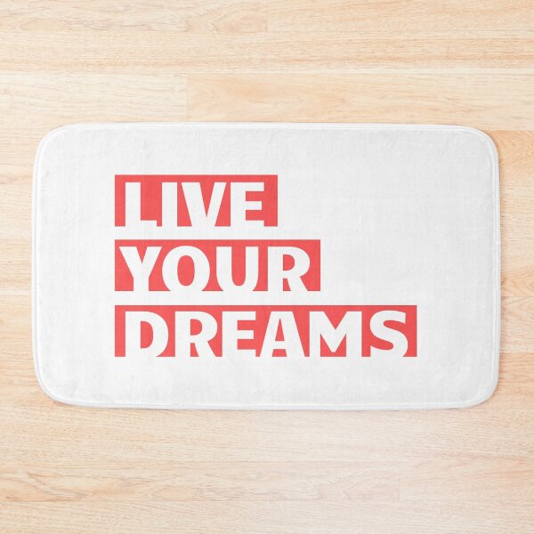 Item preview, LIVE YOUR DREAMS - INSPIRATIONAL WORDS designed and sold by husicn87.
