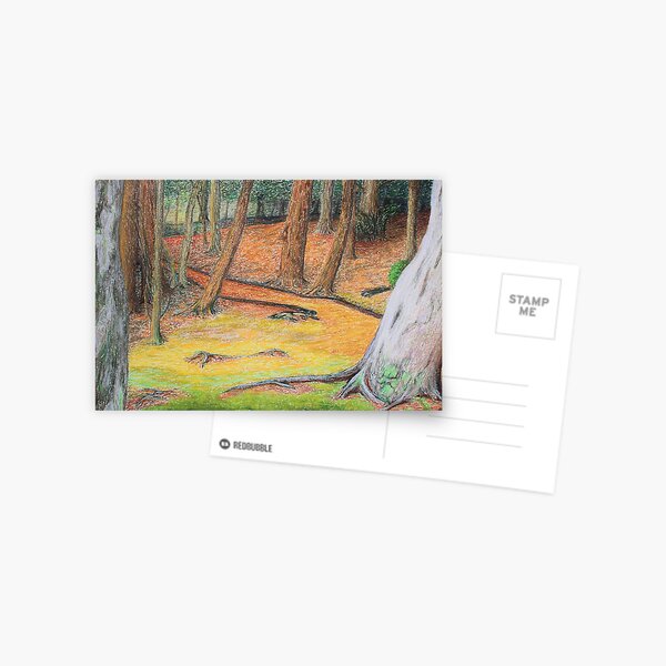enchanted trees Postcard