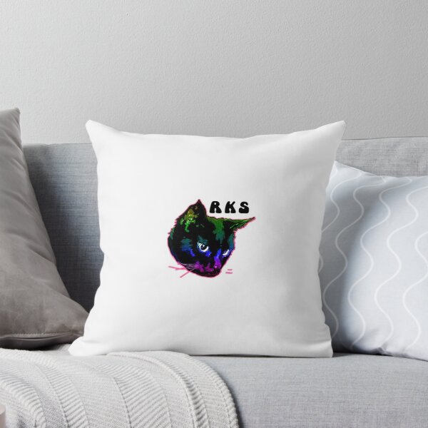 Item preview, Rainbow Kitten Surprise Black Cat designed and sold by O. Rae.