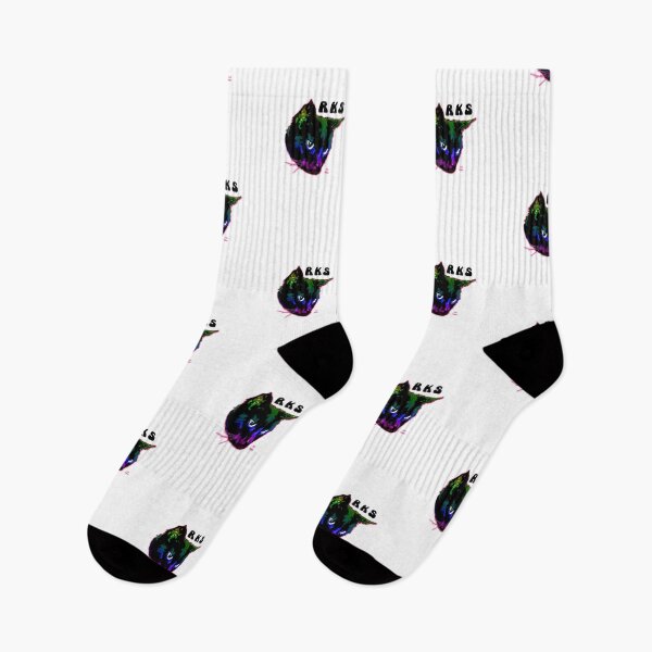 Item preview, Rainbow Kitten Surprise Black Cat designed and sold by O. Rae.