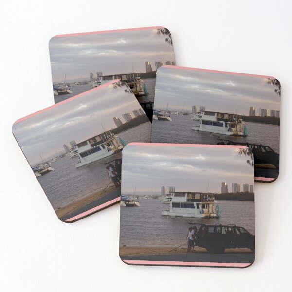 Item preview, Boats in the Seaway  Gold Coast designed and sold by MardiGCalero.
