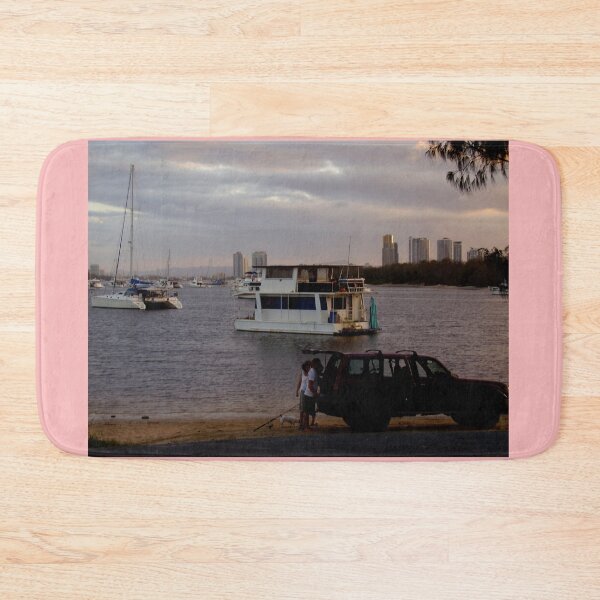 Item preview, Boats in the Seaway  Gold Coast designed and sold by MardiGCalero.