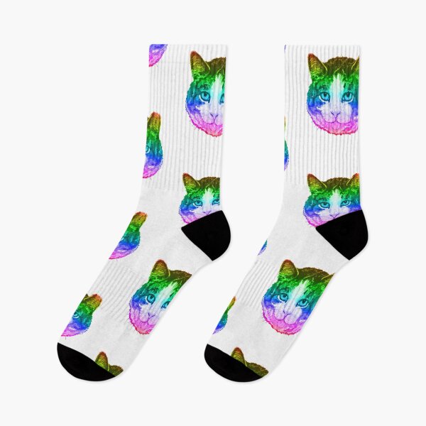 Item preview, Rainbow Cat designed and sold by O. Rae.