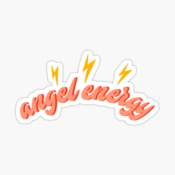 angel energy Sticker