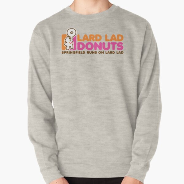 Lard Lad Donuts Pullover Sweatshirt