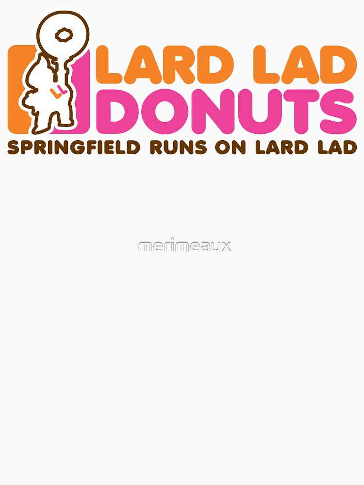Artwork view, Lard Lad Donuts designed and sold by merimeaux