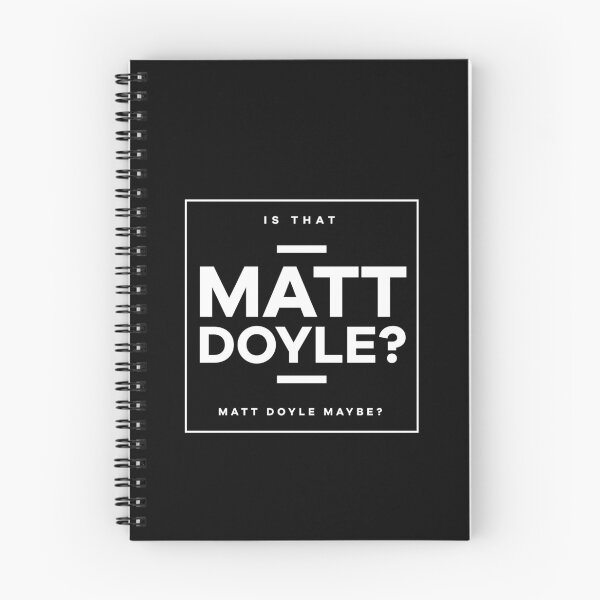 Artikelvorschau, Ist das Matt Doyle (weißes Logo) entworfen und verkauft von usernate.