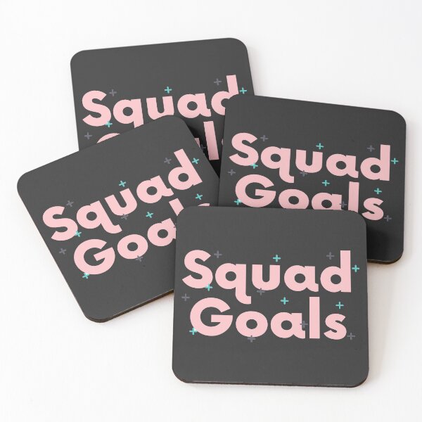 Item preview, SQUAD GOALS - GIFT FOR FRIENDS designed and sold by husicn87.