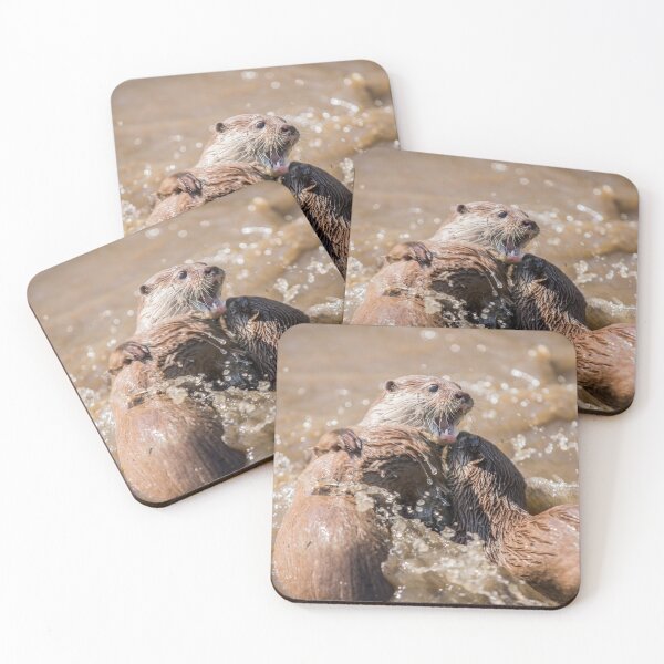 Item preview, Playful Otters designed and sold by HoneyBee73.