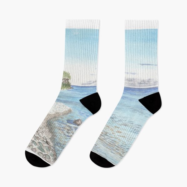 Item preview, Beach at Devil's Monument designed and sold by BeyondThePOST.