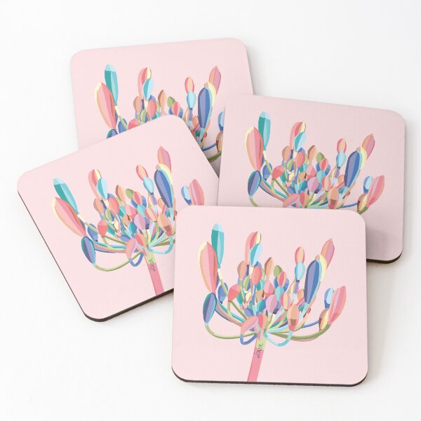 Item preview, Agapanthus S/GardenPink/Rose designed and sold by LouieGraphic.