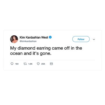 Diamond Earring Kim Kardashian 2025