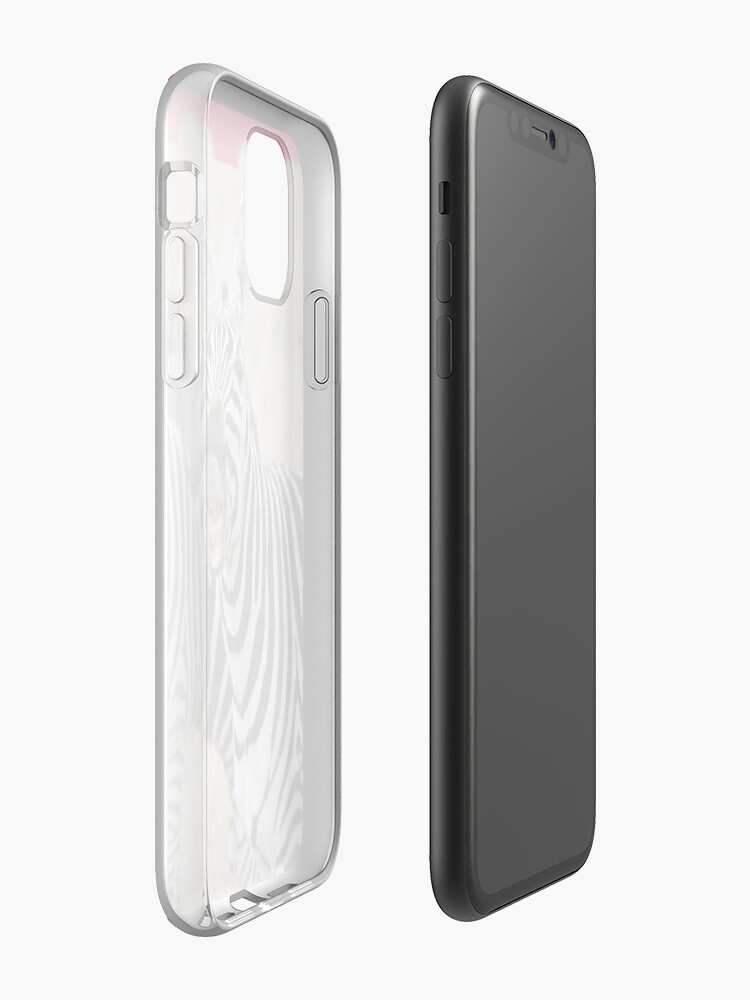 Alternate view of Laughing Zebra iPhone cover iPhone Case & Cover
