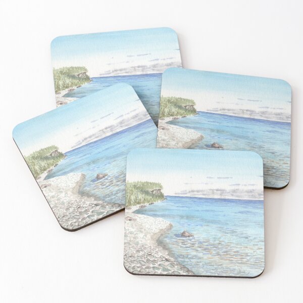 Item preview, Beach at Devil's Monument designed and sold by BeyondThePOST.