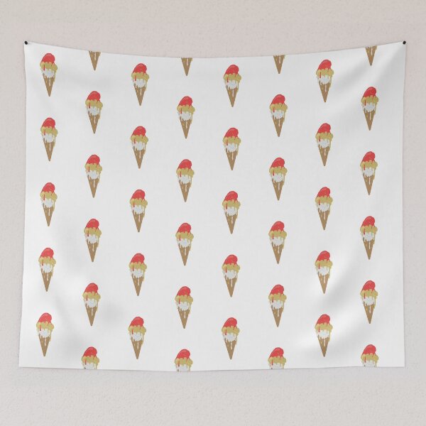 Item preview, Triple scoop melting ice cream designed and sold by Zoe Jane Designs.