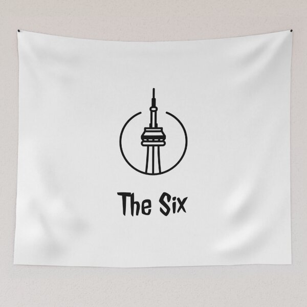 Item preview, Toronto "The Six" Sticker designed and sold by trqffic.