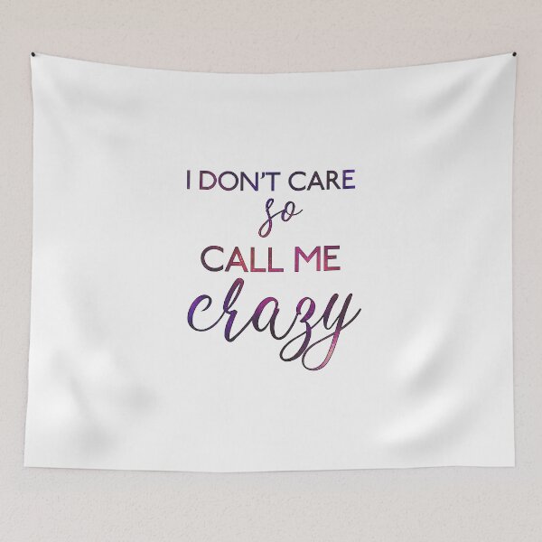 Item preview, The Greatest Showman-Inspired "Call Me Crazy" designed and sold by mulberrydragon.
