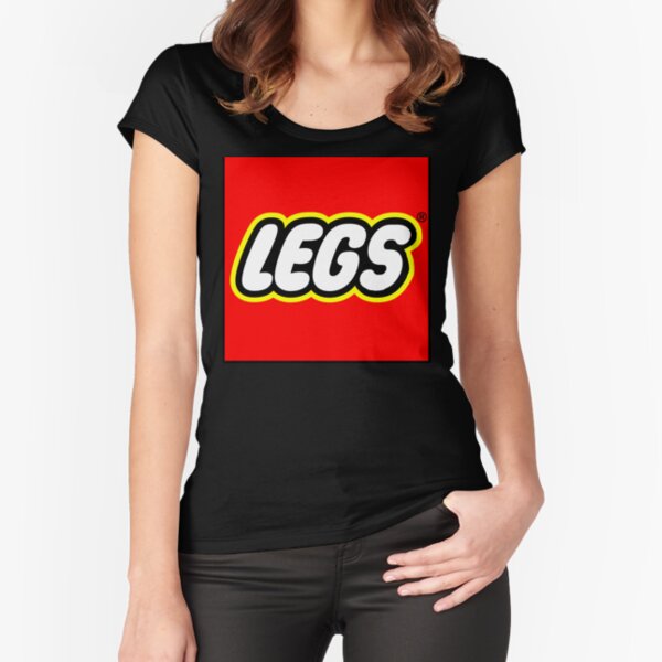 LEGS - LEGO LOGO Fitted Scoop T-Shirt