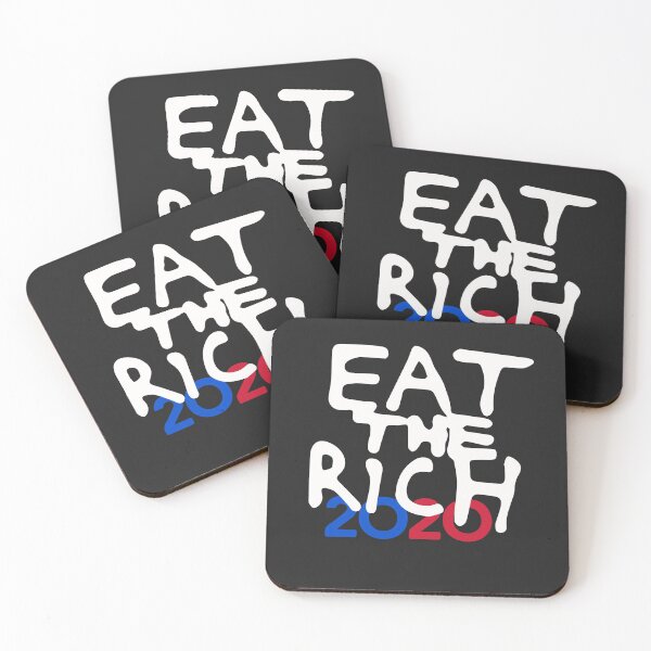 Item preview, EAT THE RICH 2020 | Socialists Unite | Shirt designed and sold by countercolour.