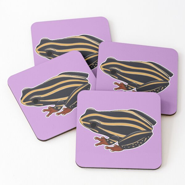 Item preview, Painted Reed Frog designed and sold by girl-makes-art.