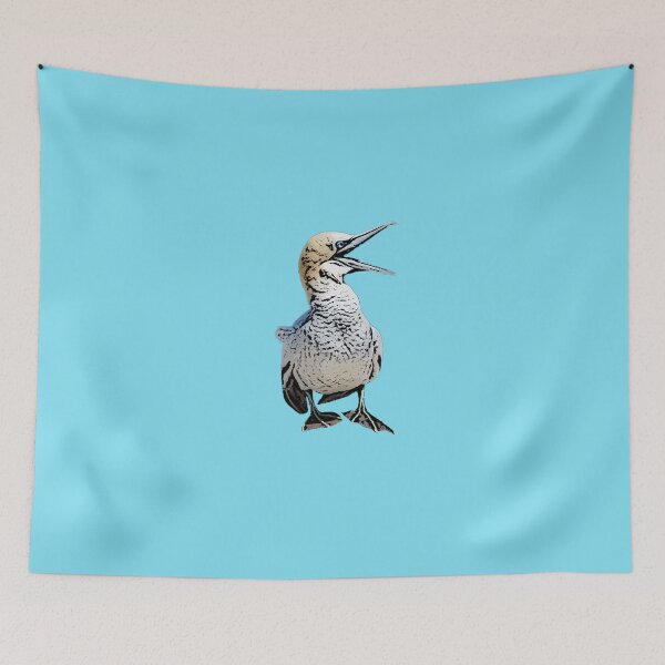 Item preview, Northern Gannet Color Print designed and sold by designsasstultd.