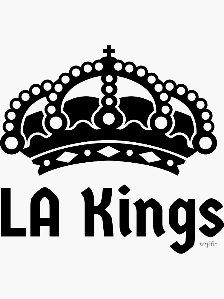 "LA Kings Sticker" Sticker for Sale by trqffic Redbubble