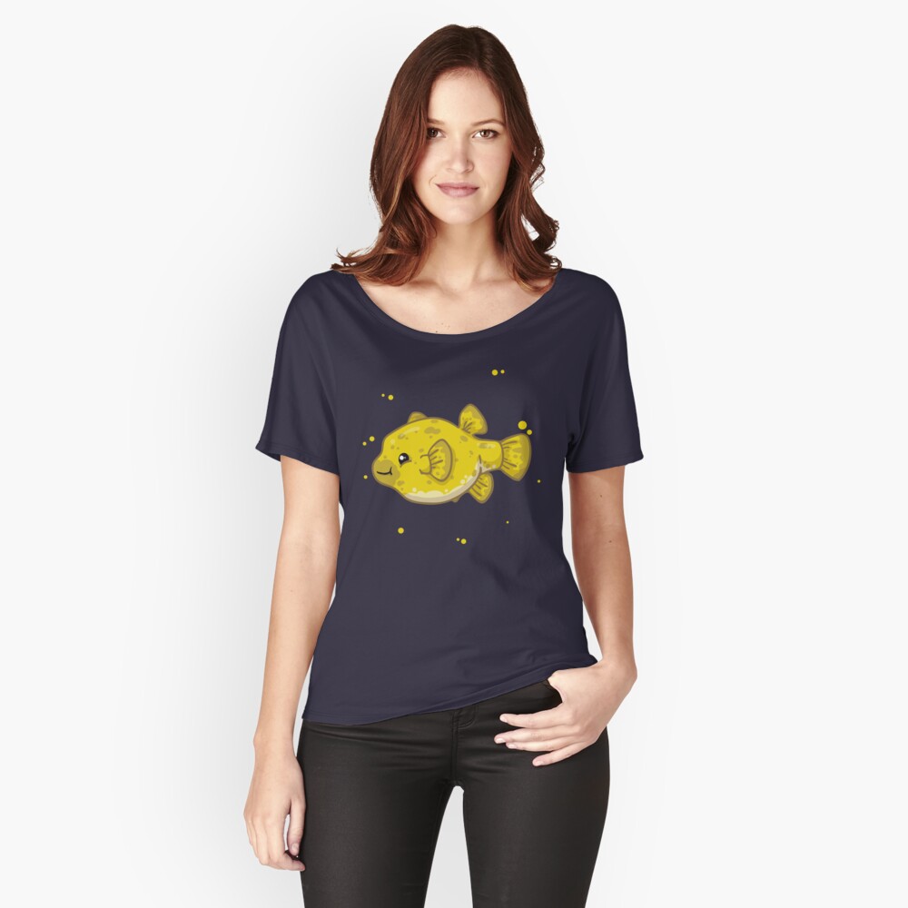 Dog-Faced Puffer (Huevember 2018) Relaxed Fit T-Shirt