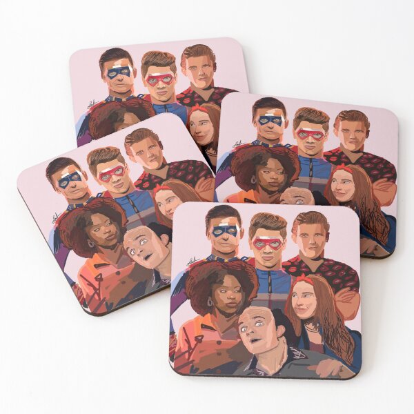 Item preview, Henry Danger Cast - Colored Background designed and sold by Merch by Laiba.