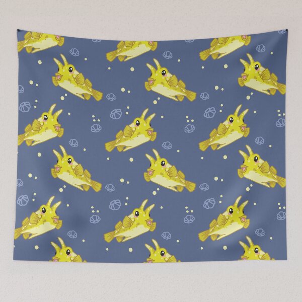 Item preview, Longhorn Cowfish (Huevember 2018) designed and sold by bytesizetreas.