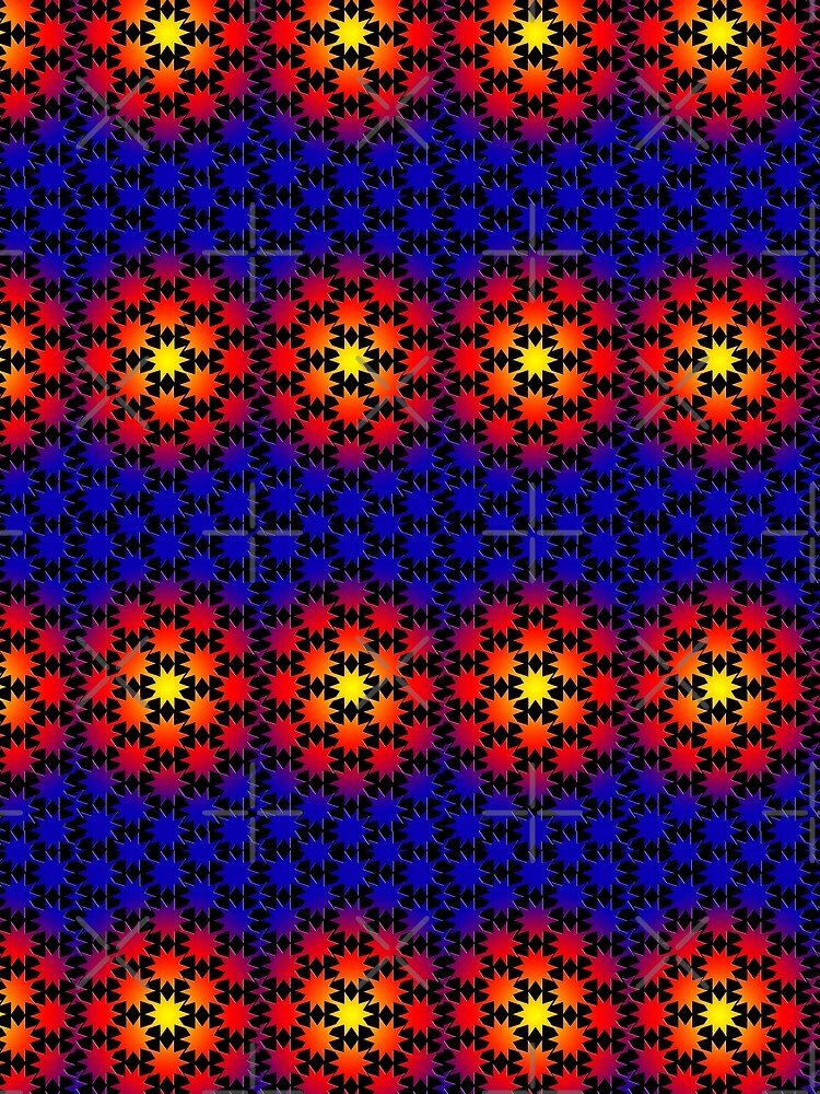 Thumbnail 5 of 5, Graphic T-Shirt, Black Starburst Large designed and sold by roggcar.
