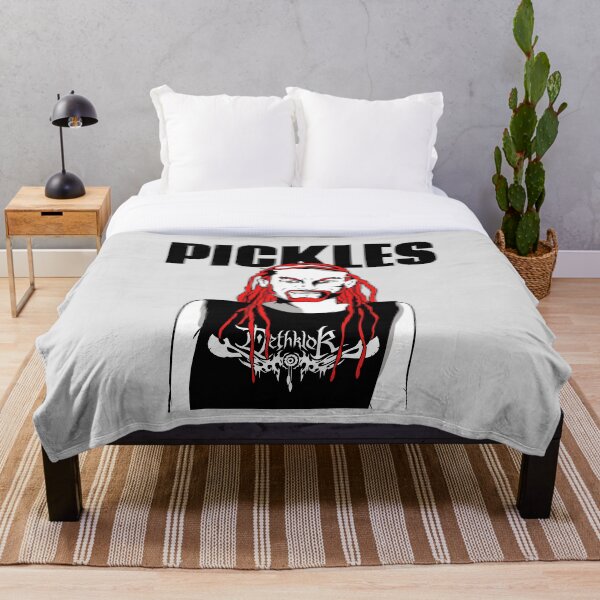 Pickles the drummer DETHKLOK Throw Blanket