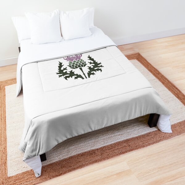 Scottish Thistle Flower of Scotland Comforter