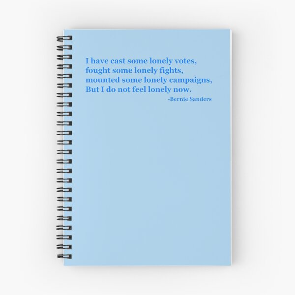 Item preview, Bernie Sanders inspirational quote designed and sold by brushmi.
