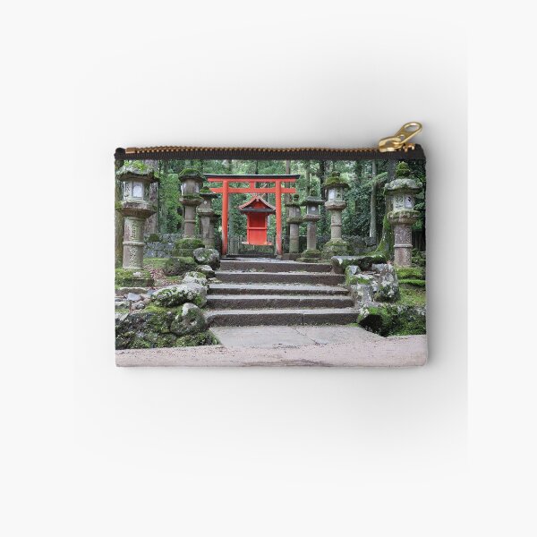 Item preview, Fushimi Inari Altar, Red Torii Gate and Stone Lanterns designed and sold by Linda Walsh.