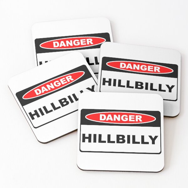 Item preview, DANGER Hillbilly Inside Funny Warning designed and sold by Frugal-Fox.