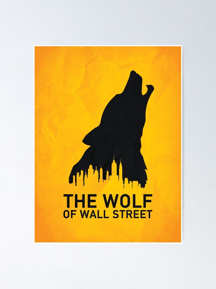 Póster «El lobo de Wall Street» de nickkemp | Redbubble