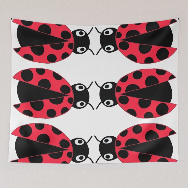 Item preview, Facing Ladybugs designed and sold by passionatelyem.