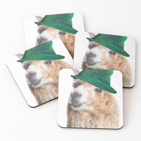 Item preview, Llama St Patricks designed and sold by Sarah Matula Photography.